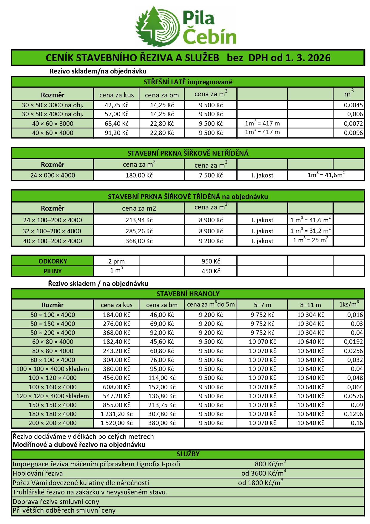 Ceník stavebního řeziva pila Čebín_1.3.2026_page-0001 (1)